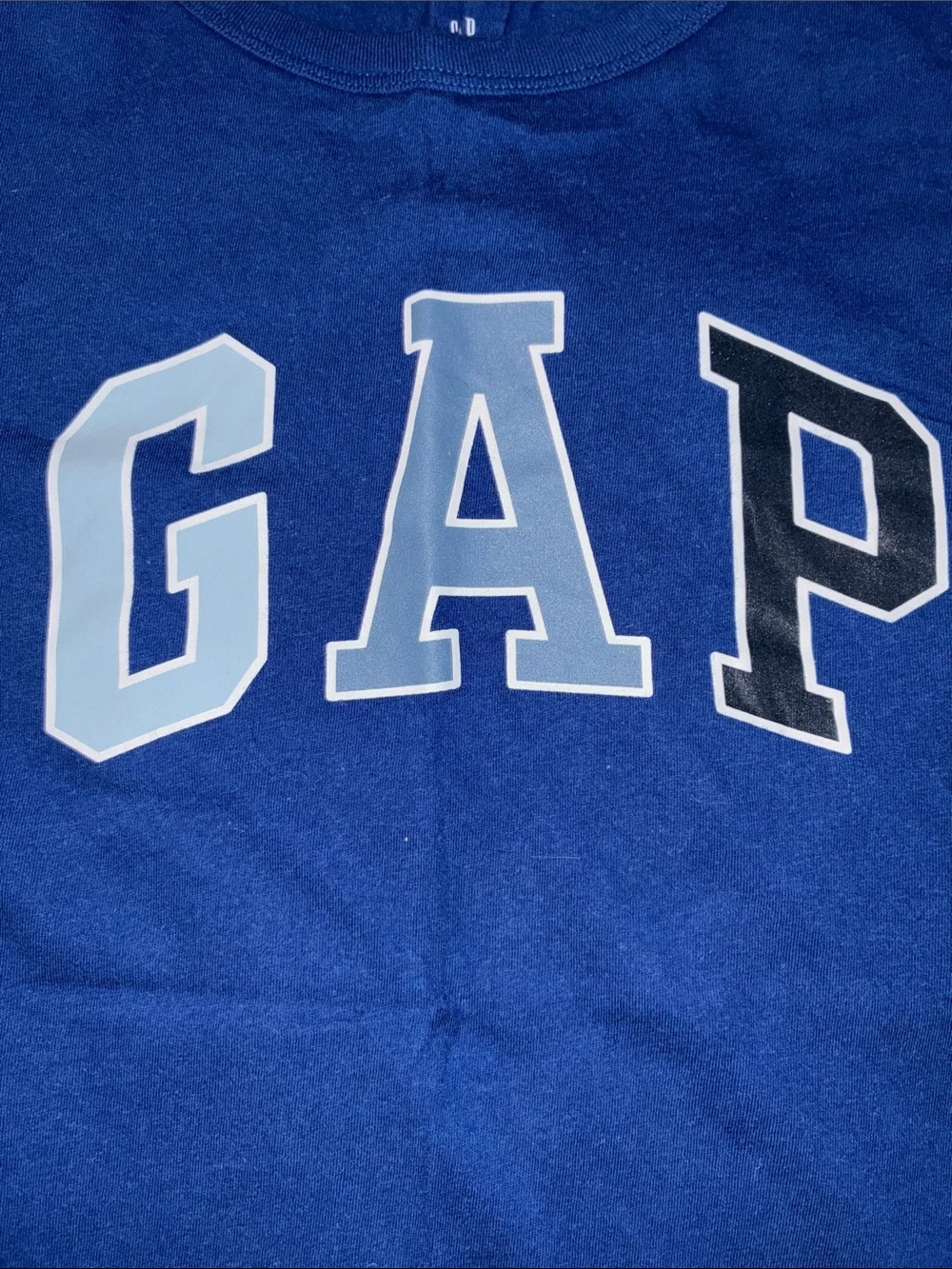 GAP Kids Short Sleeve Tees - Blue, Green & Multi Print patchwork lot of 3 XL